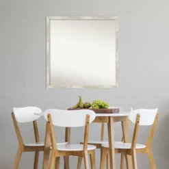 Amanti Art 28" x 28" Non-Beveled Crackled Metallic Narrow Silver Wall Mirror 17 Amanti Art 28" x 28" Non-Beveled Crackled Metallic Narrow Silver Wall Mirror -Amanti Art Shop GUEST 002ad90f 95b3 4740 9bc0 0a30b08018aa