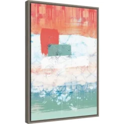 Amanti Art Louis Duncan-He Unexpected Bloom No.2 16" x 23" Framed Canvas Wall Art