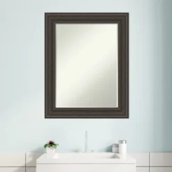 Amanti Art Shipwreck Greywash Petite Bevel Bathroom Wall Mirror - 29.5 x 23.5 In. 11 Amanti Art Shipwreck Greywash Petite Bevel Bathroom Wall Mirror - 29.5 x 23.5 In. -Amanti Art Shop GUEST 029a6c44 b436 4c9f ad55 b84342a3fb12