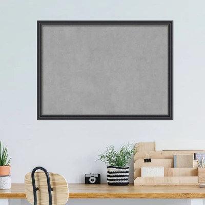 Amanti Art 30" x 22" Stylish Black Framed Magnetic Board 9 Amanti Art 30" x 22" Stylish Black Framed Magnetic Board - Image 7