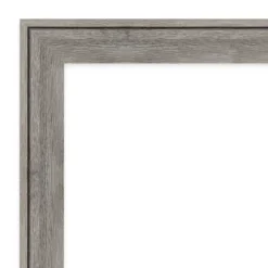 Amanti Art Regis Barn Gray Wood Wall Mirror - 31 x 31 Square -Amanti Art Shop GUEST 06536bf4 4ccb 49d1 9c2f 48213babc0d0