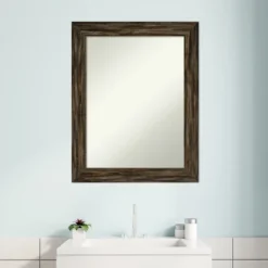 Amanti Art Fencepost Narrow Non-Beveled Wood Bathroom Wall Mirror 17 Amanti Art Fencepost Narrow Non-Beveled Wood Bathroom Wall Mirror -Amanti Art Shop GUEST 06918648 48e8 4ab7 af93 44fd424f19e9