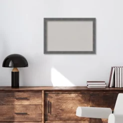 Amanti Art Dixie Grey Rustic Wood Framed Corkboard -Amanti Art Shop GUEST 06a42e01 7c08 43a3 925f 46d305778648