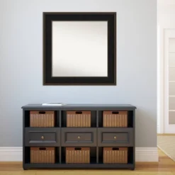 Amanti Art Mezzanine Espresso Wood Wall Mirror - 34" x 34" Real Wood Frame 14 Amanti Art Mezzanine Espresso Wood Wall Mirror - 34" x 34" Real Wood Frame -Amanti Art Shop GUEST 0714c9bd f9f5 439e a8e6 212ffdd9e846