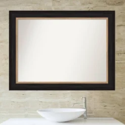 Amanti Art Vogue Black Non-Beveled Bathroom Wall Mirror (45" x 34") 13 Amanti Art Vogue Black Non-Beveled Bathroom Wall Mirror (45" x 34") -Amanti Art Shop GUEST 0804706f 1198 4f6e 8656 76230d3acd12