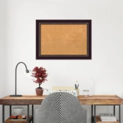 Amanti Art Signore Bronze Wood Framed Corkboard, Natural Cork -Amanti Art Shop GUEST 0831f734 0127 4518 afa4 4f37db386250