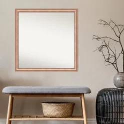 Amanti Art Harmony Rose Gold Wood Wall Mirror, 29 x 29 Square 14 Amanti Art Harmony Rose Gold Wood Wall Mirror, 29 x 29 Square -Amanti Art Shop GUEST 08ee202f 8bb9 45be a92f abff32ebdba1