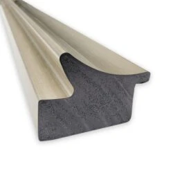 Amanti Art Imperial Silver 41" x 29" Non-Beveled Wall Mirror