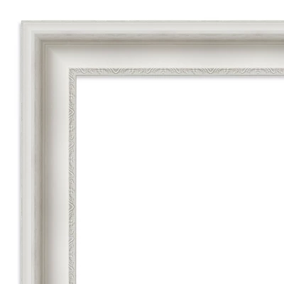 Amanti Art Parlor White Framed Bathroom Vanity Wall Mirror 4 Amanti Art Parlor White Framed Bathroom Vanity Wall Mirror - Image 2