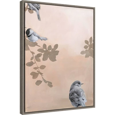 18" X 24" Bird 2 By Design Fabrikken Framed Canvas Wall Art - Amanti Art 3 18" X 24" Bird 2 By Design Fabrikken Framed Canvas Wall Art - Amanti Art