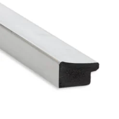 Amanti Art Scratched Wave Chrome Framed Full Length Door Mirror