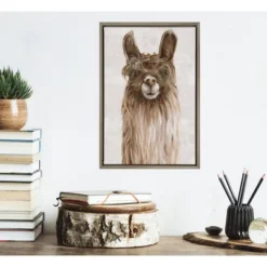 Amanti Art Suri Alpaca I Framed Canvas Wall Art (16" x 23") -Amanti Art Shop GUEST 0b49e57c 3bae 40c9 88c6 6b2375550c3b
