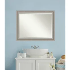 Amanti Art Parlor Silver Framed Beveled Bathroom Vanity Wall Mirror (46 x 36) 12 Amanti Art Parlor Silver Framed Beveled Bathroom Vanity Wall Mirror (46 x 36) -Amanti Art Shop GUEST 0b55b488 875f 4424 8f74 5de0b07d0a90