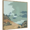 Amanti Art "Hidden Dune II" by Jacob Green Framed Canvas Wall Art - 30" x 30"