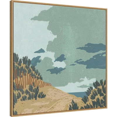 Amanti Art "Hidden Dune II" by Jacob Green Framed Canvas Wall Art - 30" x 30" 3 Amanti Art "Hidden Dune II" by Jacob Green Framed Canvas Wall Art - 30" x 30"