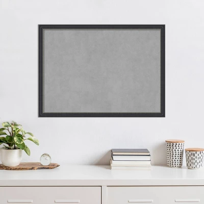 Amanti Art 30" x 22" Stylish Black Framed Magnetic Board 10 Amanti Art 30" x 22" Stylish Black Framed Magnetic Board - Image 8