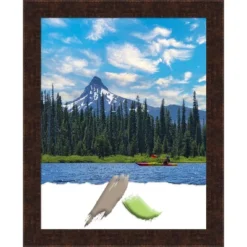 Amanti Art William Mottled Bronze Narrow Handcrafted Picture Frame -Amanti Art Shop GUEST 0cc5b12e 17a6 4505 acea 83625e2b27bd
