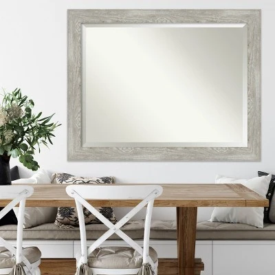 46" X 36" Dove Framed Wall Mirror Graywash - Amanti Art 6 46" X 36" Dove Framed Wall Mirror Graywash - Amanti Art - Image 4
