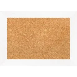 Amanti Art Cabinet White Narrow Framed Corkboard - Natural Self-Healing Cork -Amanti Art Shop GUEST 0e05da1d 4ab9 4033 9284 765ce68590be