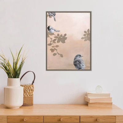 18" X 24" Bird 2 By Design Fabrikken Framed Canvas Wall Art - Amanti Art 5 18" X 24" Bird 2 By Design Fabrikken Framed Canvas Wall Art - Amanti Art - Image 3