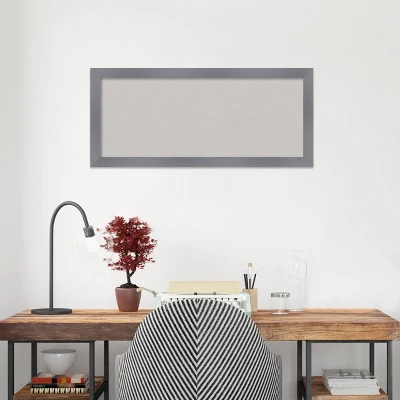 Amanti Art Edwin Wood Frame Gray Cork Board - 32" x 14" Professional Bulletin Board 10 Amanti Art Edwin Wood Frame Gray Cork Board - 32" x 14" Professional Bulletin Board - Image 8