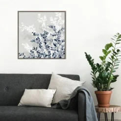 Amanti Art Blue Spring I by Isabelle Z Framed Canvas Wall Art - 22" x 22" Gray Wash 15 Amanti Art Blue Spring I by Isabelle Z Framed Canvas Wall Art - 22" x 22" Gray Wash -Amanti Art Shop GUEST 0f5a44c0 8b58 4642 a5dd c1da3bd4ba14