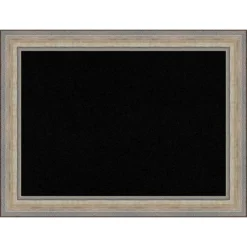 Amanti Art Fleur Champagne Silver Wood Framed Black Cork Board - 33" x 25" -Amanti Art Shop GUEST 0f8c07a9 d3c6 47ca 9c95 bf416f05b493