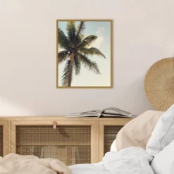 Amanti Art 16" x 20" Coconut Palm by Olivia Joy Framed Canvas Wall Art -Amanti Art Shop GUEST 0f9090d0 348c 4011 8d46 2653c8d608d4