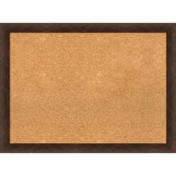 31"x23" Narrow Wood Frame Cork Board Warm Walnut - Amanti Art: Wall Mount, Bulletin Display 21 31"x23" Narrow Wood Frame Cork Board Warm Walnut - Amanti Art: Wall Mount, Bulletin Display -Amanti Art Shop GUEST 11642565 e566 4634 8ad5 a2920802f4fa