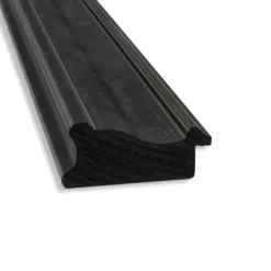 Amanti Art Shipwreck Black Narrow Bathroom Wall Mirror - 40" x 28"