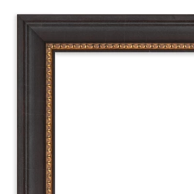 Amanti Art Ashton Black Wood Picture Frame with Gold Beaded Edge 4 Amanti Art Ashton Black Wood Picture Frame with Gold Beaded Edge - Image 2