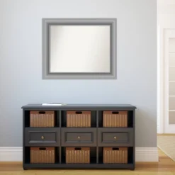 34" X 28" Non-Beveled Peak Polished Nickel Wall Mirror - Amanti Art 11 34" X 28" Non-Beveled Peak Polished Nickel Wall Mirror - Amanti Art -Amanti Art Shop GUEST 13dee68c b2b0 47aa b284 5e4726cad655