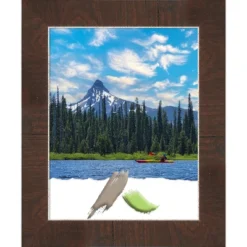 Amanti Art Wildwood Brown Narrow Picture Frame -Amanti Art Shop GUEST 14272a3b 2c88 4bd8 8b8b ded356e04652
