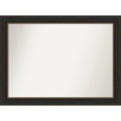 Amanti Art Accent Bronze Non-Beveled Bathroom Wall Mirror -Amanti Art Shop GUEST 14a6b587 a2ad 4a20 8d24 a51f101de149