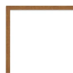 Amanti Art Carlisle Blonde Narrow Wood Wall Mirror - 27" x 27" -Amanti Art Shop GUEST 15ab50eb 1ca9 4b13 8b28 559b07484e9d 1