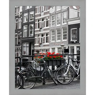 Amanti Art Brushed Nickel Picture Frame - Handcrafted Custom Frame 15 Amanti Art Brushed Nickel Picture Frame - Handcrafted Custom Frame - Image 13