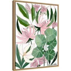 Amanti Art "Bohemia 1" by Marisa Anon Framed Canvas Wall Art (18" x 24")