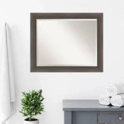 Amanti Art Hardwood Framed Bathroom Vanity Wall Mirror -Amanti Art Shop GUEST 16d31f17 f05b 4112 b880 69552f4fee9e