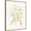 Amanti Art Gold Blooms III Framed Canvas Wall Art - 23 x 28 Sylvie Gold -Amanti Art Shop GUEST 17490e18 d043 46c0 9995 e46da8648912