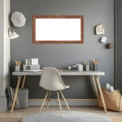 Amanti Art Fresco Dark Walnut Framed Magnetic Dry Erase Board -Amanti Art Shop GUEST 19850326 f878 44b0 bde6 551c4dceca0d