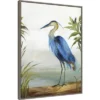 Amanti Art Blue Heron by Aimee Wilson Framed Canvas Wall Art - 23x30 Gray Wash -Amanti Art Shop GUEST 1a9e1c42 e749 4c46 93c8 f30b1b39b30b