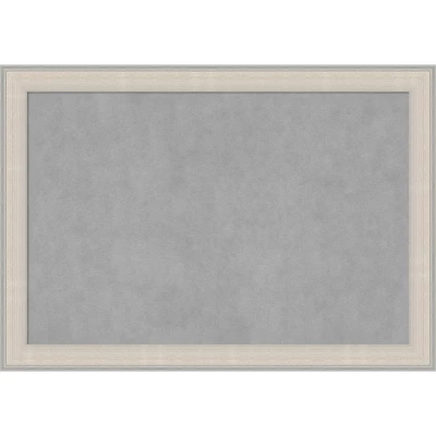 Amanti Art 40"x28" Cottage Framed Magnetic Board - White and Silver Wall Decor 12 Amanti Art 40"x28" Cottage Framed Magnetic Board - White and Silver Wall Decor - Image 10