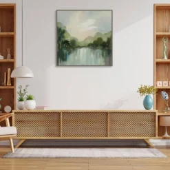 30" X 30" Cool Spring Day By Silvia Vassileva Framed Canvas Wall Art Print - Amanti Art -Amanti Art Shop GUEST 1bacfc2c 25dd 4fa7 9226 4fc47b84f7d4