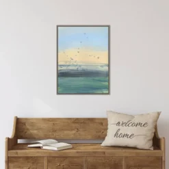 Amanti Art Soul Of The Ocean No. 1 by Bronwyn Baker 18" x 24" Framed Canvas Wall Art -Amanti Art Shop GUEST 1bf7e8a9 2808 487c 89cf b1ea221e0feb