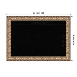 Amanti Art Florentine Gold Wood Framed Corkboard with Black Cork -Amanti Art Shop GUEST 1d2bf974 1561 4f50 ab43 a5e50627d62e