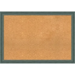 Amanti Art 39"x27" Upcycled Wood Framed Natural Cork Board - Teal/Gray 21 Amanti Art 39"x27" Upcycled Wood Framed Natural Cork Board - Teal/Gray -Amanti Art Shop GUEST 1e454691 5a99 4ca0 93f7 1ef9bb7a78fc