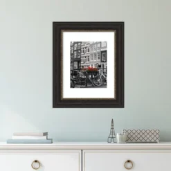 Amanti Art Accent Bronze Narrow Picture Frame with Golden Beaded Edge -Amanti Art Shop GUEST 1ecd32e1 2bd3 44f9 bd2e 4178ad3f8fc3