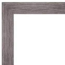 Amanti Art Pinstripe Plank Gray Narrow Non-Beveled Wall Mirror - 22" x 28" -Amanti Art Shop GUEST 1ed5e4d5 bc92 4f9a a8b0 96ff7c91c1a8 3
