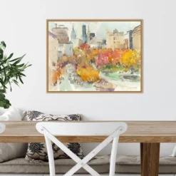Amanti Art Autumn In New York Study III by Samuel Dixon Framed Canvas Wall Art 8 Amanti Art Autumn In New York Study III by Samuel Dixon Framed Canvas Wall Art -Amanti Art Shop GUEST 1ef7981d 3713 4e73 bc9f b40841b4c420