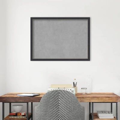 Amanti Art 30" x 22" Stylish Black Framed Magnetic Board 8 Amanti Art 30" x 22" Stylish Black Framed Magnetic Board - Image 6